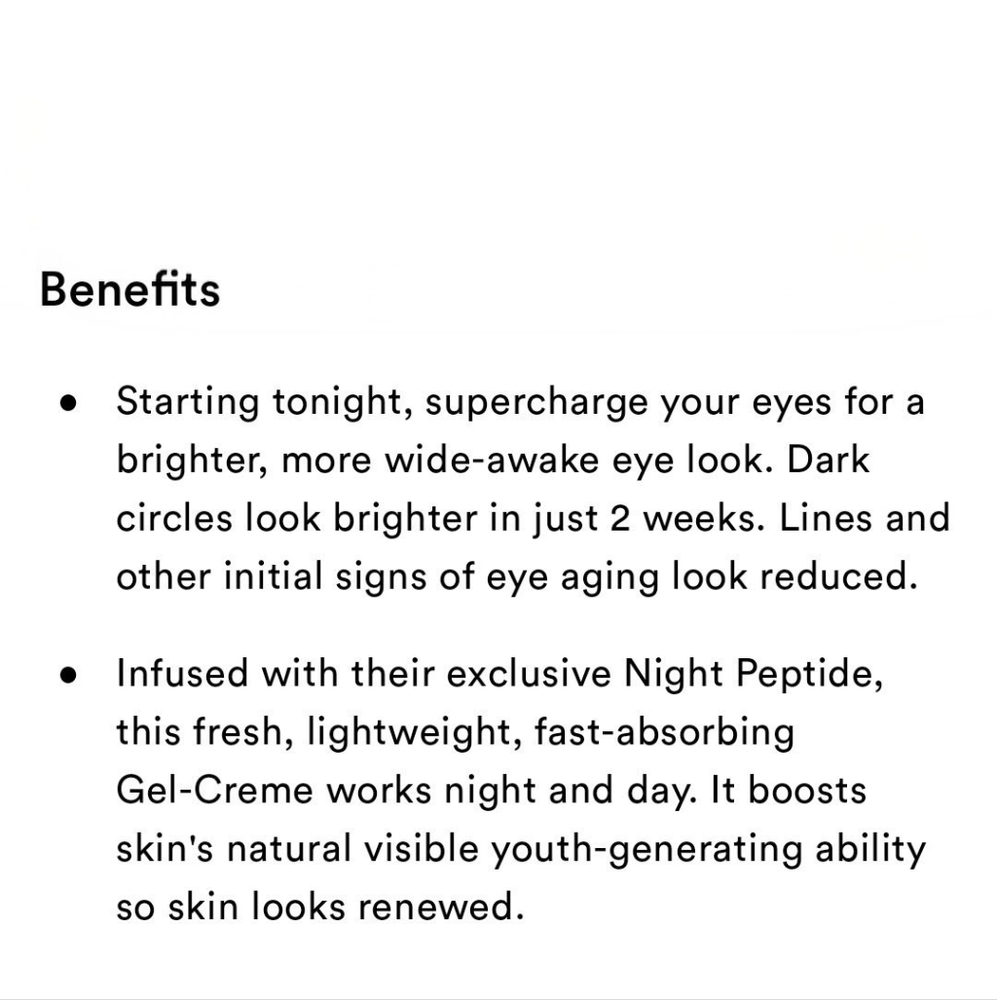 Estee Lauder Advanced Night Repair Eye Supercharged Gel-Creme - Picture 8 of 14